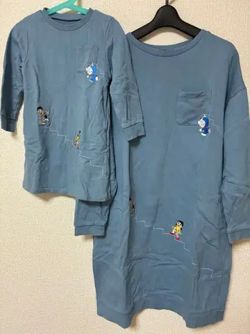 그라니프 도라에몽 원피스 프리 사이즈 110cm 세트