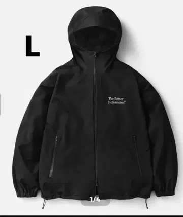 3LAYER SHELL HOODIE (BLACK)