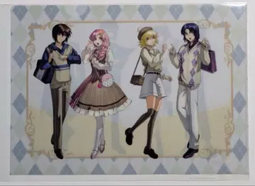 건담 SEED FREEDOM preppy style 클리어 파일