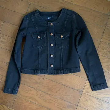 GAP 블랙 데님 자켓 XS
