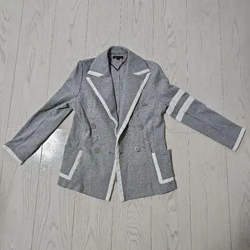 TOMMY HILFIGER 그레이 테일러드 자켓 M