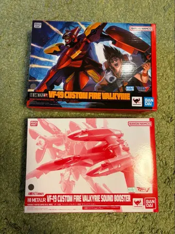 HI-METAL R VF-19 파이어 발키리 & 사운드 부스터