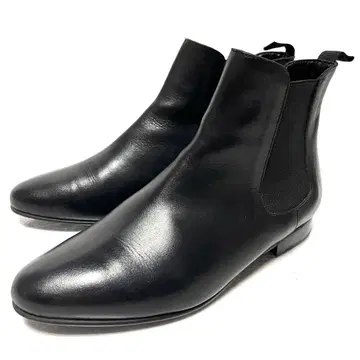 FABIO RUSCONI 사이드 고어 부츠 37(23.5cm) 블랙