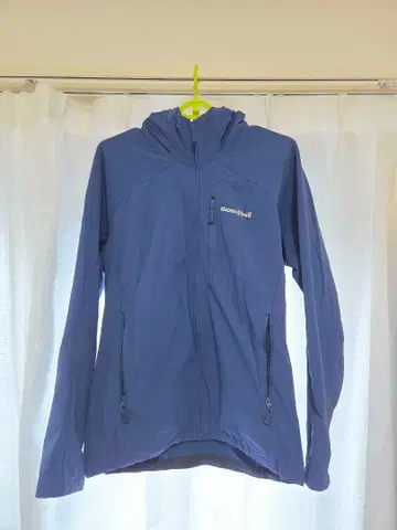 mont-bell 노마드 후드티 사이즈 M 블루 남성용