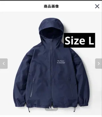 3LAYER SHELL HOODIE (NAVY)