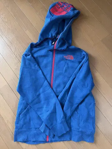 THE NORTH FACE 후드 부착 후드티 M 파랑