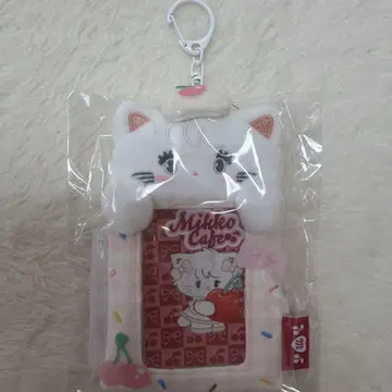 mikko cafe 카페 트레이딩 카드 봉제 인형 카드 케이스 무스