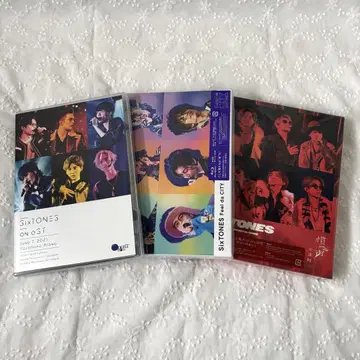 SixTONES DVD 3종 세트
