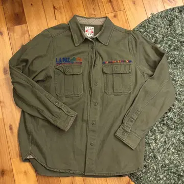 TITICACA 자수 밀리터리 자켓 L