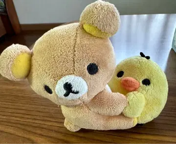 리락쿠마 키이로이트리 다정한 봉제 인형 마스코트