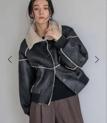 LOWRYSFARM 무스탕 보아 블루종 아우터 새상품