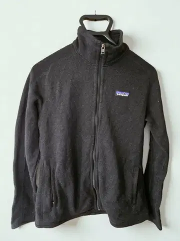 Patagonia 플리스 자켓 풀 집업 블랙 M