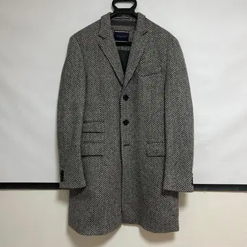 TOMMY HILFIGER 헤링본 체스터 코트