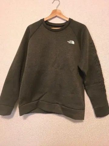 THE NORTH FACE XL 올리브 그린 맨투맨