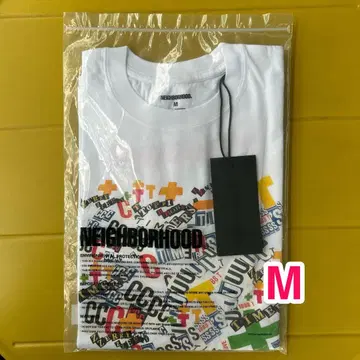 NEIGHBORHOOD 키노 시로 타이머즈 티셔츠 M 화이트