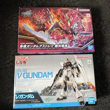 SDW HEROES 아스트레이 & RX-93 V GUNDAM 세트