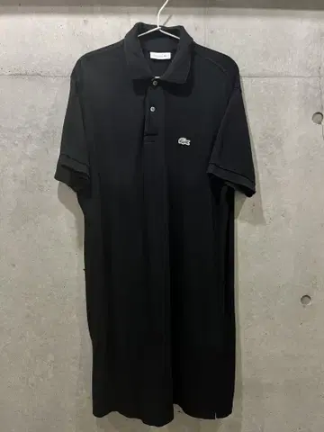 LACOSTE 라코스테 폴로 원피스 블랙 사이즈 38