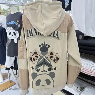 (56) PANDIESTA 팬더 디자인 후드티