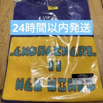 ENDRECHERI. [ RE ] 보라색 티셔츠 도모토 츠요시 엔도리케리