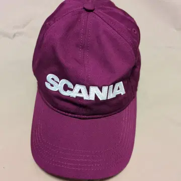 SCANIA 스카니아 보라색 캡 모자