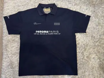 renoma 네이비 골프 피케 셔츠