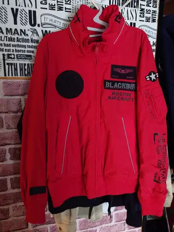 아비렉스 블랙 버드 SR-71 자켓