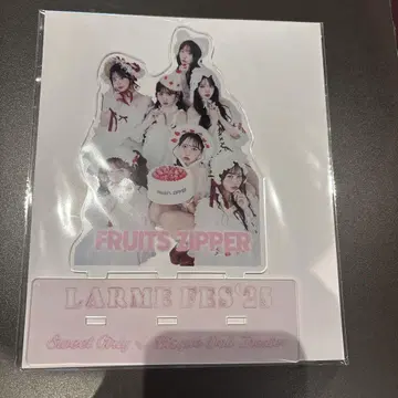 FRUITS ZIPPER 아크릴 스탠드 집합 LARME 라르무 페스티벌