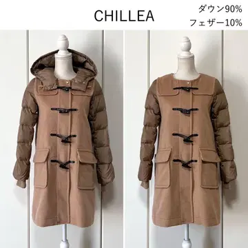 CHILLEA 더플 다운 코트