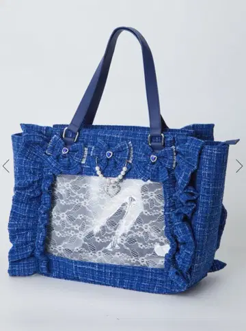 AnkRouge 확정 팬서비스 마법의 주문 Bag 빅 사이즈 이타백 파랑