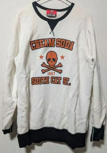 CREAM SODA 맨투맨 크림소다 트레이닝복 L