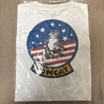 [ 미사용 새상품 ] 탑건 TOMCAT T셔츠 M
