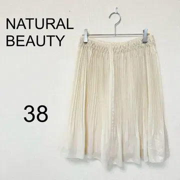 내추럴뷰티 NATURAL BEAUTY 플리츠 스커트 [ 38 ]