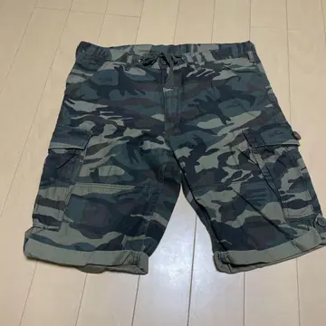 ALPHA INDUSTRIES 알파 카모플라쥬 카고 숏팬츠 XL