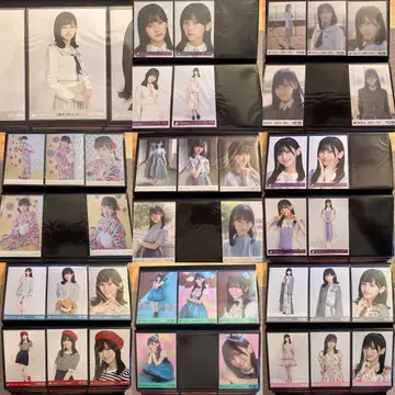 노기자카46 이케다 에이사 브로마이드 묶음 판매 70컴프 252장