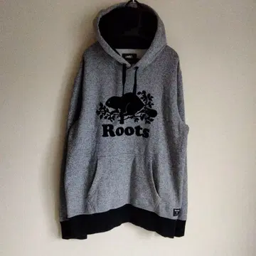 새상품급 Roots 후드티 그레이 캐나다 기념품