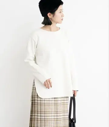 yuni kinic WF 보트넥 풀오버