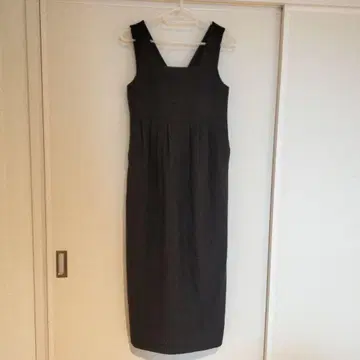 울라이크 멜란지 스퀘어 넥 원피스