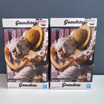 Grandista MONKEY D. LUFFY 피규어 2체 세트