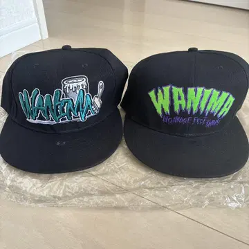 WANIMA 캡 2개 세트