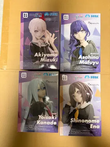 프로세카 25시, 나이트 코드에서. 피규어