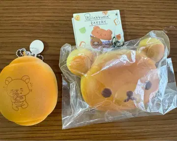 리락쿠마 롤빵 스퀴즈 리락쿠마 베이커리 매달리는 말랑말랑 마스코트