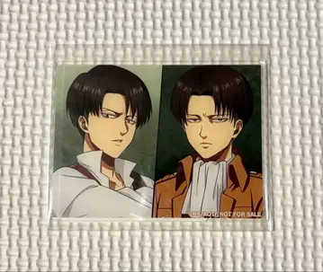 진격의 거인 리바이 BOX 특전 과거와 현재ver.