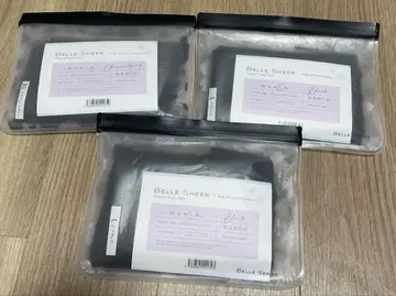 BELLE SHEER -RIB STITCH- 벨시어 리브 3세트
