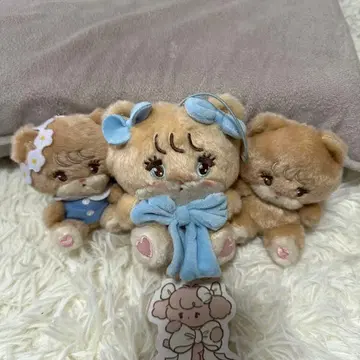 mikko 라떼 봉제 인형 키링