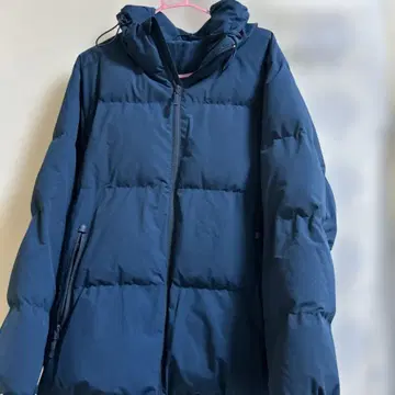 GU 남성용 네이비 패딩 자켓 XL