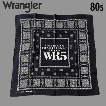 데드스탁 80s Wrangler 랭글러 네이비 반다나 B