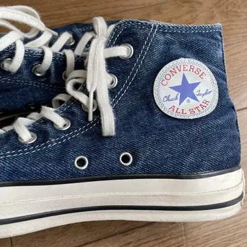 CONVERSE ALL STAR 에이지드 데님 하이컷 24.5