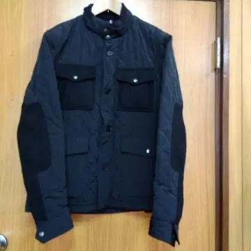 남성용 퀼팅 블루종