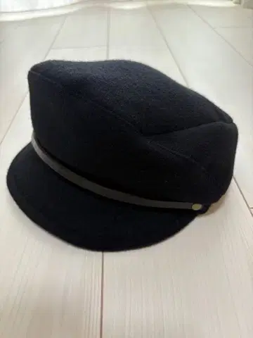 CA4LA 울 블랙 헌팅 캡