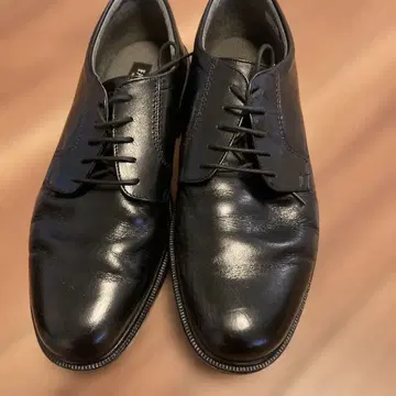 FARAGO 블랙 26.0cm 플레인토 컴포트 슈즈